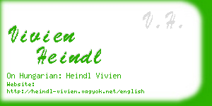 vivien heindl business card